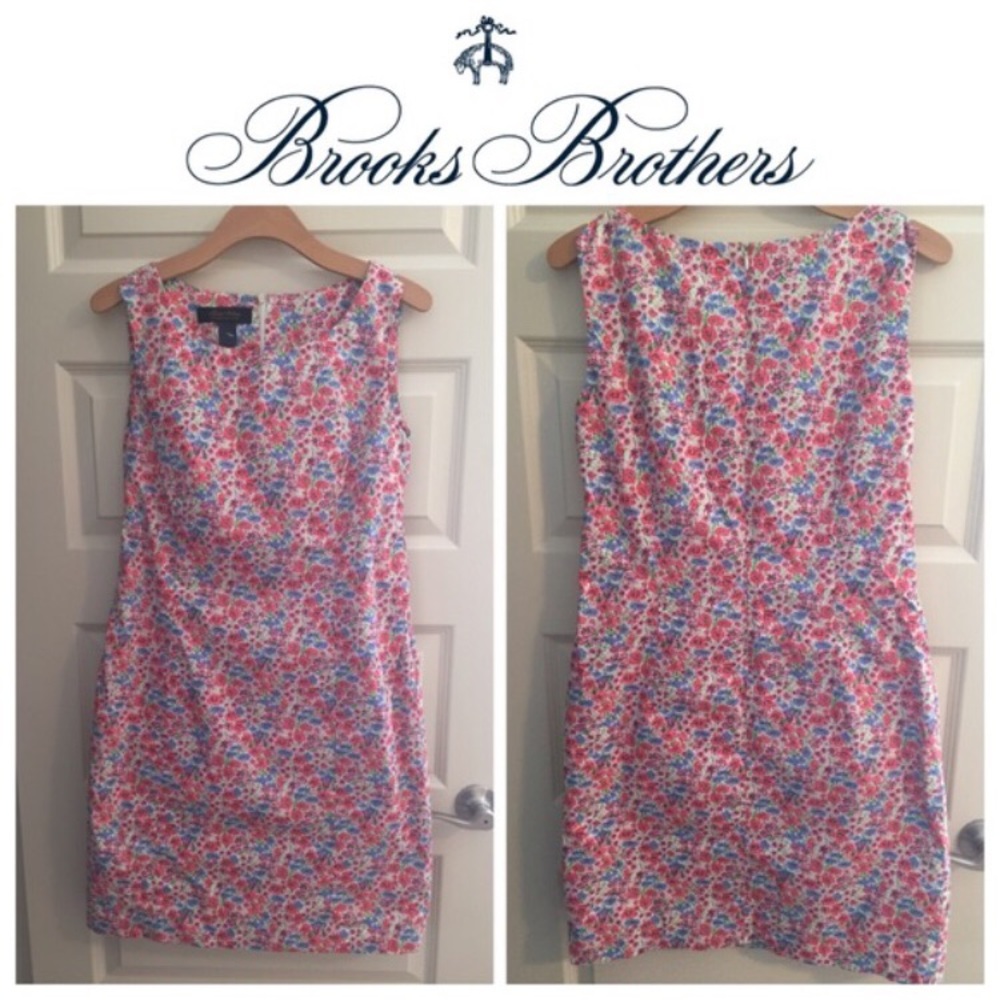 Floral Brooks Brothers dress